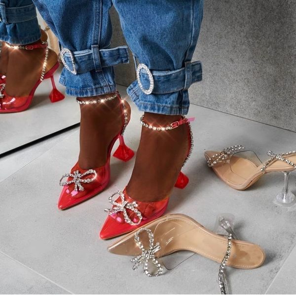 sandals fashion glitter rhinestones women pumps crystal bowknot pvc clear summer lady shoes genuine high heels party prom f250, Black
sandals fashion glitter rhinestones women pumps crystal bowknot pvc clear summer lady shoes genuine high heels party prom f250, Black