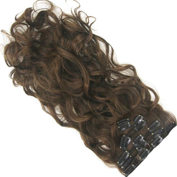 synthetic wigs soowee long hair wavy clip in black brown women hairpiece with clips de cabello
synthetic wigs soowee long hair wavy clip in black brown women hairpiece with clips de cabello