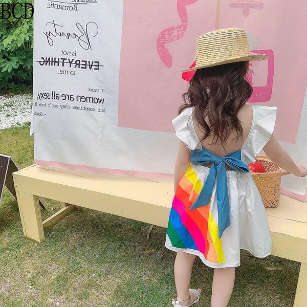 kids baby girls dresses summer 2021 dress girl toddler clothes ball gown rainbow vestidos girl's, Red;yellow
kids baby girls dresses summer 2021 dress girl toddler clothes ball gown rainbow vestidos girl's, Red;yellow