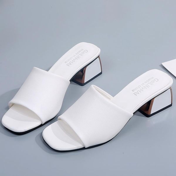 slippers summer fashion women's fish mouth mid heel sandals lippers woman flip flops high heels ladies womens, Black
slippers summer fashion women's fish mouth mid heel sandals lippers woman flip flops high heels ladies womens, Black