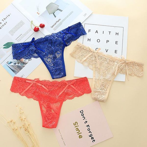 bowknot panties women lace v-string briefs thongs g-string lingerie underwear women's, Black;pink
bowknot panties women lace v-string briefs thongs g-string lingerie underwear women's, Black;pink