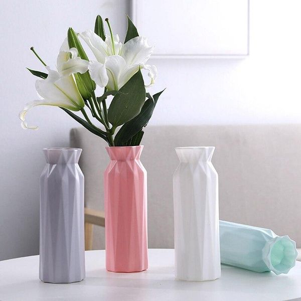 vases nordic style flower vase home arrangement living room origami plastic modern decoration ornament decor supply
vases nordic style flower vase home arrangement living room origami plastic modern decoration ornament decor supply