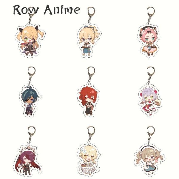 keychains fashion anime genshin impact zhongli diluc venti paimon keychain base acrylic stands keyring props gift for fans, Silver
keychains fashion anime genshin impact zhongli diluc venti paimon keychain base acrylic stands keyring props gift for fans, Silver