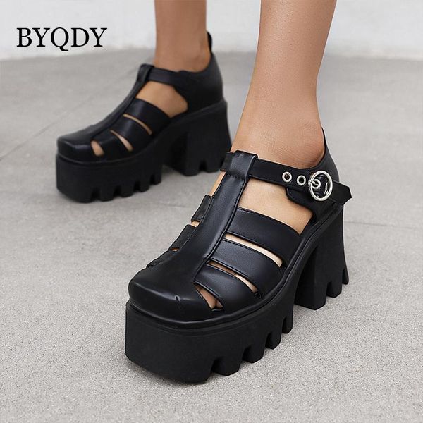 dress shoes byqdy closed toe woman pumps hollow out round chunky heels 8cm vintage women platform buckle strap female footwear, Black
dress shoes byqdy closed toe woman pumps hollow out round chunky heels 8cm vintage women platform buckle strap female footwear, Black