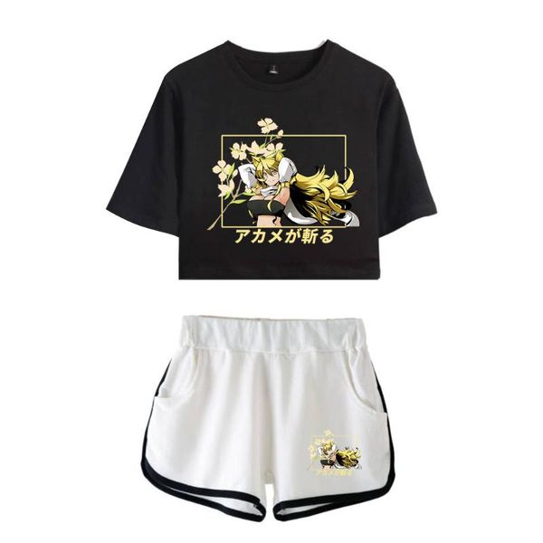 women's tracksuits akame ga kill sportsuits women set cotton short middle waist shorts, Gray
women's tracksuits akame ga kill sportsuits women set cotton short middle waist shorts, Gray