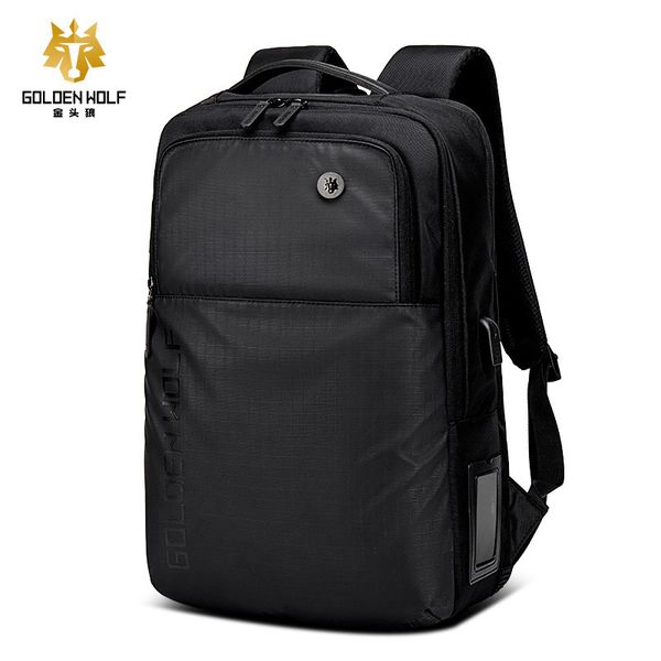 golden wolf style outdoor leisure backpack large capacity anti splash usb rechargeable student schoolbag
golden wolf style outdoor leisure backpack large capacity anti splash usb rechargeable student schoolbag