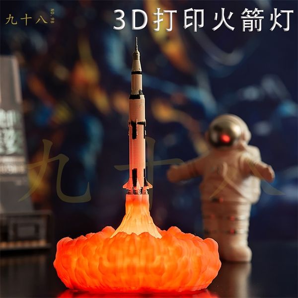 3d printing rocket moon new creative product usb charging bedside table lamp led nightlight
3d printing rocket moon new creative product usb charging bedside table lamp led nightlight
