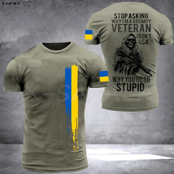 men's t-shirts x-safala limted design ukraine veteran army soldier 3d printed milk fiber t-shirt round neck men female casual t, White;black
men's t-shirts x-safala limted design ukraine veteran army soldier 3d printed milk fiber t-shirt round neck men female casual t, White;black