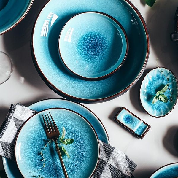 ice cracked glaze ceramic tableware household rice bowl steamed fish celadon plate dinnerware sets
ice cracked glaze ceramic tableware household rice bowl steamed fish celadon plate dinnerware sets