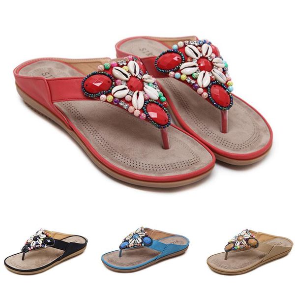 sandals ethnic style bohemian beaded slope with large size 35-42 comfortable shoes woman, Black
sandals ethnic style bohemian beaded slope with large size 35-42 comfortable shoes woman, Black
