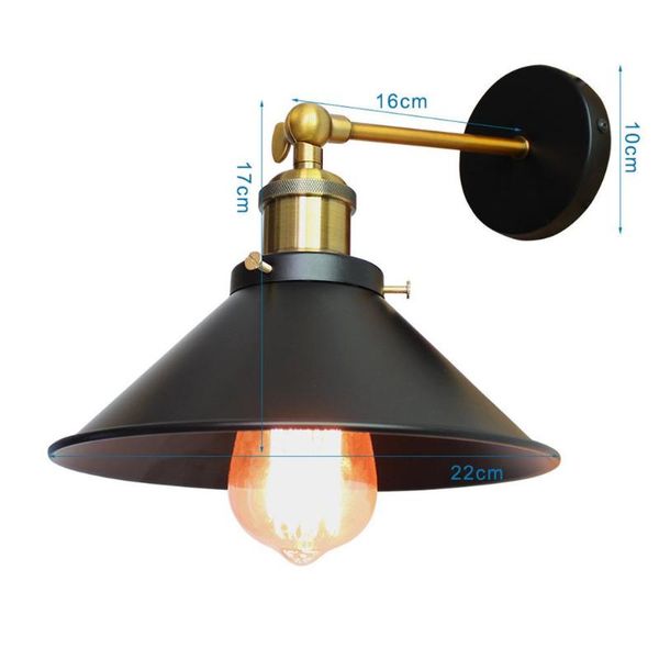 wall lamp sconces hardwire industrial vintage light fixture simplicity bronze for living room bedroom aisle
wall lamp sconces hardwire industrial vintage light fixture simplicity bronze for living room bedroom aisle