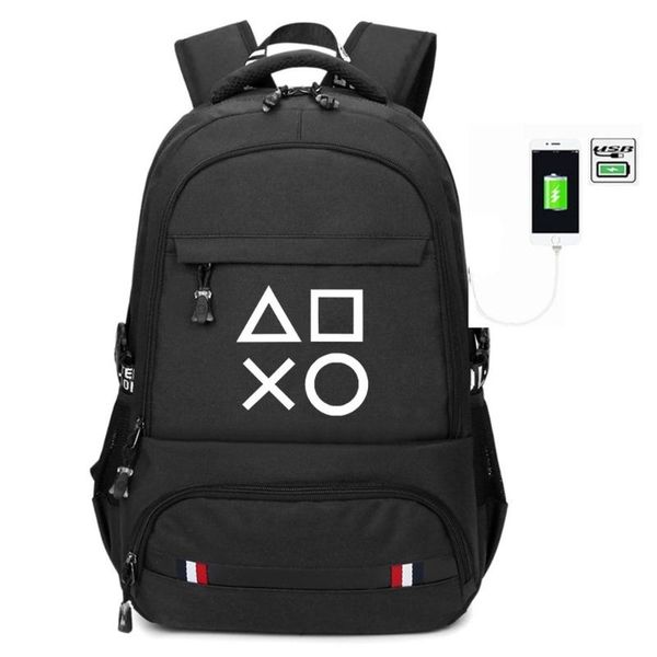 backpack 17.7'' ps4 usb charge controller game handle school bag laptravel for boy's
backpack 17.7'' ps4 usb charge controller game handle school bag laptravel for boy's