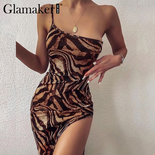 glamaker one shoulder long dress women high split leopard print bodycon maxi dress elegant sleeveless party club dress 210414, Black;gray
glamaker one shoulder long dress women high split leopard print bodycon maxi dress elegant sleeveless party club dress 210414, Black;gray