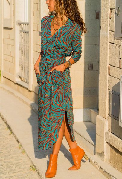 casual dresses women long dress floral print summer maxi chiffon beach elegant party sleeve office shirt, Black;gray
casual dresses women long dress floral print summer maxi chiffon beach elegant party sleeve office shirt, Black;gray