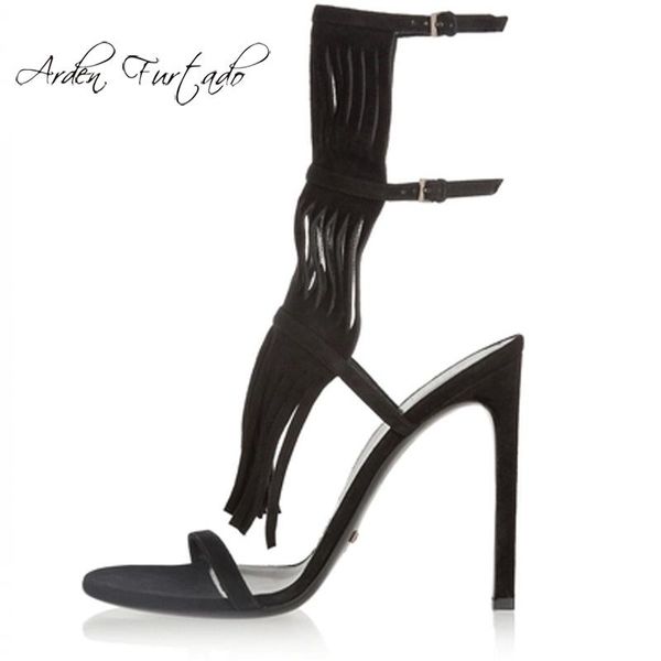 arden furtado summer 2021 women's shoes sandals black fringed stilettos heels buckle narrow band fashion elegant gladiator
arden furtado summer 2021 women's shoes sandals black fringed stilettos heels buckle narrow band fashion elegant gladiator