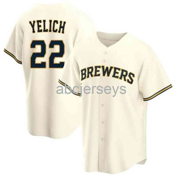stitched custom christian yelich #22 cream ver2 baseball jersey xs-6xl, Black
stitched custom christian yelich #22 cream ver2 baseball jersey xs-6xl, Black