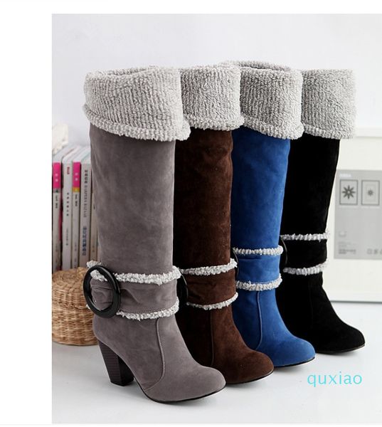boots women over knee winter footwear round toe female shoes over-the-knee rubber 2021 ladies large size high heel riding flock, Black
boots women over knee winter footwear round toe female shoes over-the-knee rubber 2021 ladies large size high heel riding flock, Black
