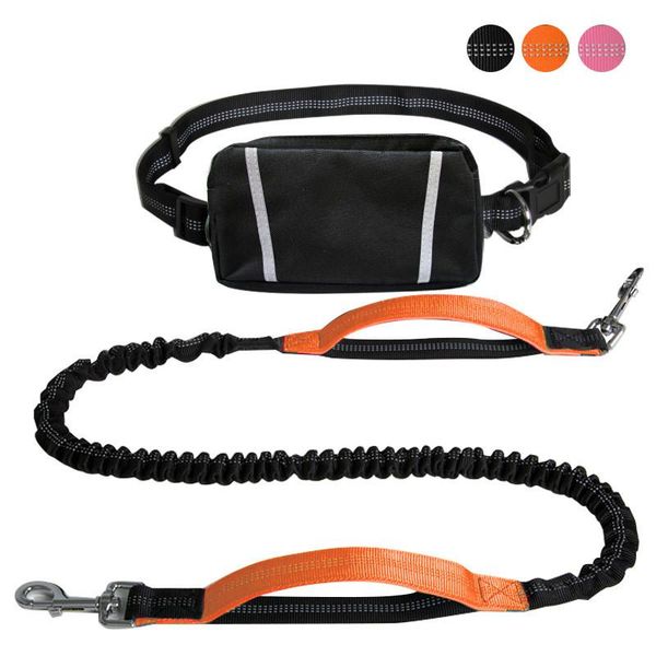 two-headed traction rope pet sports running waist bag set retractable elastic walking dog collars & leashes
two-headed traction rope pet sports running waist bag set retractable elastic walking dog collars & leashes