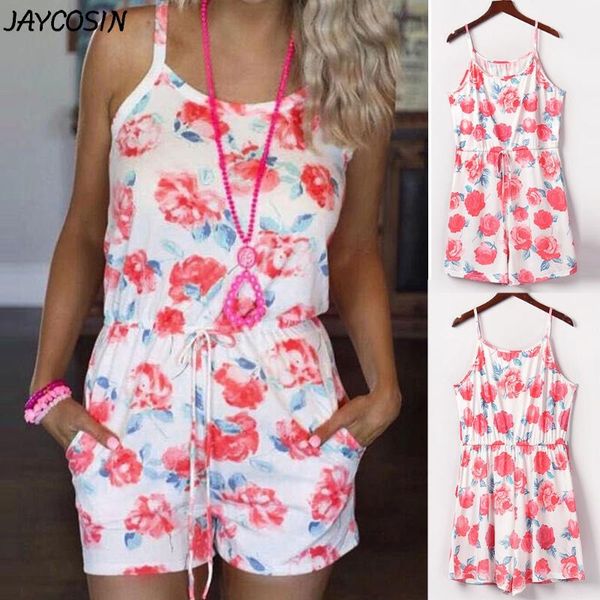 women's jumpsuits & rompers women flower print sleeveless pocket o-neck suspenders elastic waist mini shorts playsuits summer casual lo, Black;white
women's jumpsuits & rompers women flower print sleeveless pocket o-neck suspenders elastic waist mini shorts playsuits summer casual lo, Black;white