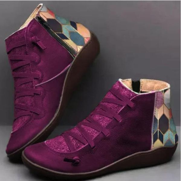 boots soft matin shoes woman booties autumn women ankle flat light shoe chaussures femme zapatos mujer sapato k0171, Black
boots soft matin shoes woman booties autumn women ankle flat light shoe chaussures femme zapatos mujer sapato k0171, Black