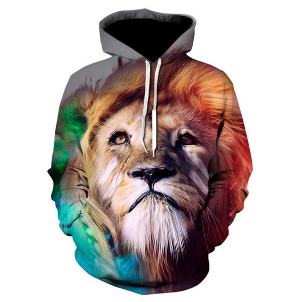 men's hoodies & sweatshirts animal lion 3d printed fashion hoodie harajuku street pullover autumn sweatshirt casual jacket sportswear, Black
men's hoodies & sweatshirts animal lion 3d printed fashion hoodie harajuku street pullover autumn sweatshirt casual jacket sportswear, Black