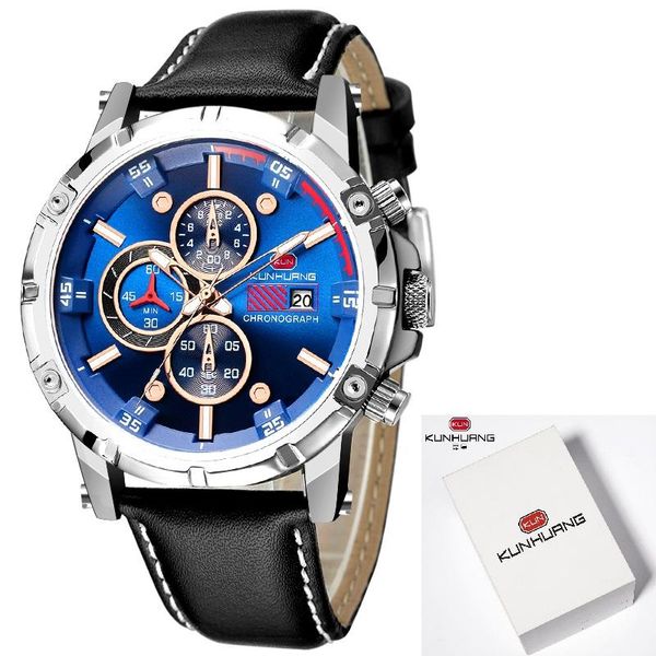 wristwatches man quartz watch multi-function movement leather-band business fashion sport waterproof chronograph date luminous kh1002, Slivery;brown
wristwatches man quartz watch multi-function movement leather-band business fashion sport waterproof chronograph date luminous kh1002, Slivery;brown