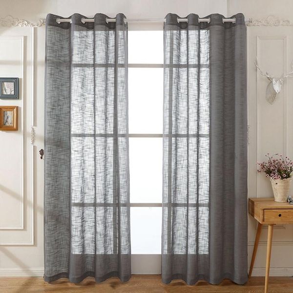 curtain & drapes 1pc solid color high-weaned polyester mixed textile curtains elegant breathable venting for bedroom household decor
curtain & drapes 1pc solid color high-weaned polyester mixed textile curtains elegant breathable venting for bedroom household decor