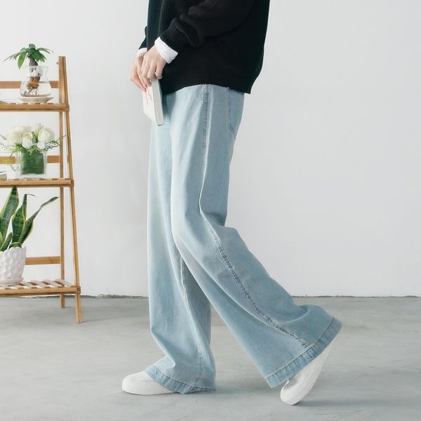 women's jeans solid harajuku plus size xs-4xl velo loose leg pants female casual jeans summer autumn denim dl6l, Blue
women's jeans solid harajuku plus size xs-4xl velo loose leg pants female casual jeans summer autumn denim dl6l, Blue