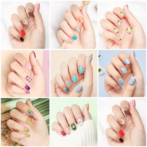 false nails 24 pieces / box simple and lovely girl short manicure patch wear fresh white piece nail, Red;gold
false nails 24 pieces / box simple and lovely girl short manicure patch wear fresh white piece nail, Red;gold