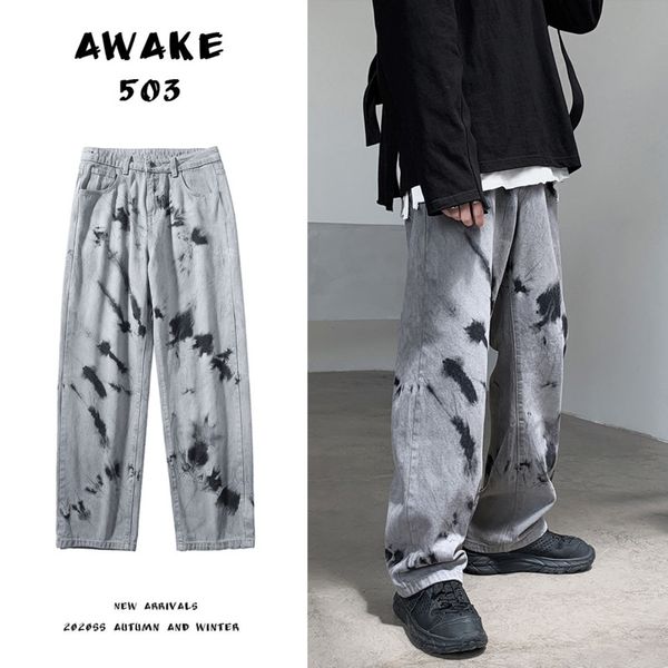 autumn korean style straight jeans mens fashion print casual retro jeans men streetwear loose hip-hop denim trousers mens -2xl, Blue
autumn korean style straight jeans mens fashion print casual retro jeans men streetwear loose hip-hop denim trousers mens -2xl, Blue