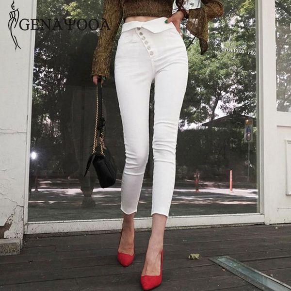 genayooa high elastic white waist jeans women mom ladies korean 2021 skinny slim push up denim pencil pants1, Blue
genayooa high elastic white waist jeans women mom ladies korean 2021 skinny slim push up denim pencil pants1, Blue