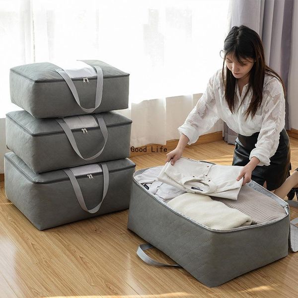 clothing & wardrobe storage large-capacity bamboo charcoal moisture-proof quilt bag finishing box
clothing & wardrobe storage large-capacity bamboo charcoal moisture-proof quilt bag finishing box