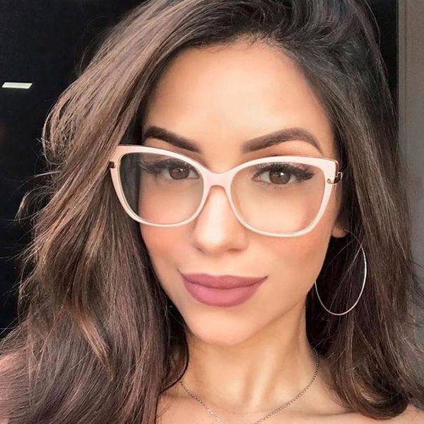 fashion sunglasses frames transparent women cat eye eyeglasses frame 2021 optical glasse computer blue light blocking eyewear, Black
fashion sunglasses frames transparent women cat eye eyeglasses frame 2021 optical glasse computer blue light blocking eyewear, Black