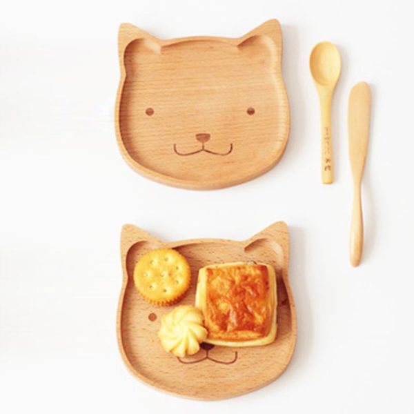 piece natural cute animal face wood dinner table decoration plate for kids snack dish wooden kitchen accessories dishes & plates
piece natural cute animal face wood dinner table decoration plate for kids snack dish wooden kitchen accessories dishes & plates