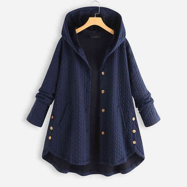 loose irregular women thick jackets long sleeve 2021 winter new coat casual oversized femme single breasted fashion clothes, Black;brown
loose irregular women thick jackets long sleeve 2021 winter new coat casual oversized femme single breasted fashion clothes, Black;brown