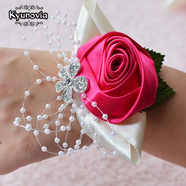 wedding flowers kyunovia prom corsage bride wrist corsages flower pearl bracelet handmade bridesmaid hand fe22
wedding flowers kyunovia prom corsage bride wrist corsages flower pearl bracelet handmade bridesmaid hand fe22