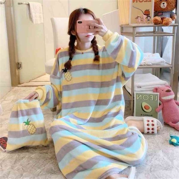 big size 5xl loungewear cute pj nightdress nightgrown winter pajamas lady flannel sleepwear pijamas kawaii pyjamas 210809, Black;red
big size 5xl loungewear cute pj nightdress nightgrown winter pajamas lady flannel sleepwear pijamas kawaii pyjamas 210809, Black;red