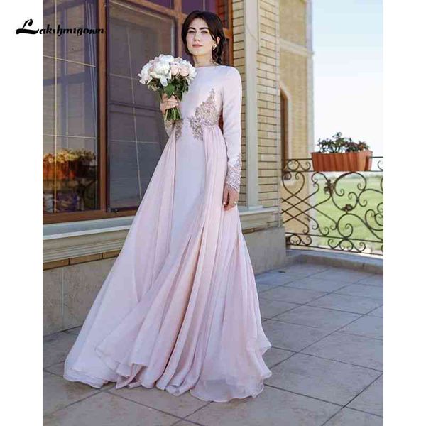 2021 new simple pink appliques with beading arabic muslim a-line wedding long sleeves lustrous stain bride vestido de novia kt2m, White
2021 new simple pink appliques with beading arabic muslim a-line wedding long sleeves lustrous stain bride vestido de novia kt2m, White