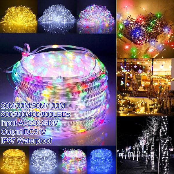 strings 20m-100m led string lights ip67 waterproof fairy lamp with 8 modes christmas garden decoration 220-240v outdoor party lighting
strings 20m-100m led string lights ip67 waterproof fairy lamp with 8 modes christmas garden decoration 220-240v outdoor party lighting
