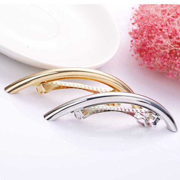 hairpin exquisite copper tube accessories color spring clip hair ornament headdress, Golden;silver 
hairpin exquisite copper tube accessories color spring clip hair ornament headdress, Golden;silver