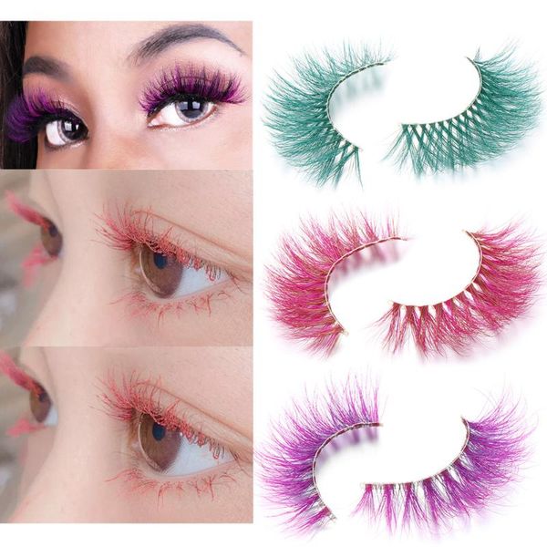 false eyelashes 1pair fashion masquerade colored 6d fluffy mink hair cosplay lash extension eye makeup tools
false eyelashes 1pair fashion masquerade colored 6d fluffy mink hair cosplay lash extension eye makeup tools