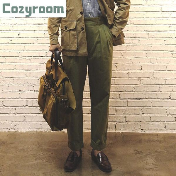 cozyroom vintage style british gurkha pants pleated men smart casual trousers men's, Black
cozyroom vintage style british gurkha pants pleated men smart casual trousers men's, Black