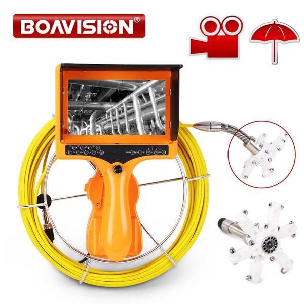 handheld industrial endoscope 7" pipe sewer drain inspection camera waterproof 20m 30m 40m dvr record snake video ip cameras
handheld industrial endoscope 7" pipe sewer drain inspection camera waterproof 20m 30m 40m dvr record snake video ip cameras