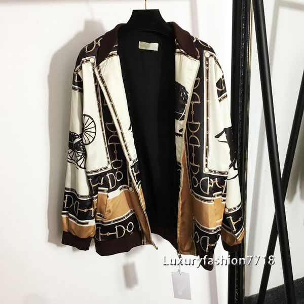 women's jackets designer de luxo moda feminina casaco casual roupas do vintage carta transporte tipo da marca impressão manga longa com, Black;brown
women's jackets designer de luxo moda feminina casaco casual roupas do vintage carta transporte tipo da marca impressão manga longa com, Black;brown