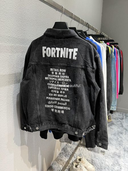 women's jackets autumn and winter high version b family fortress night three-dimensional embroidery heavy industry br jacket loose men&, Black;brown
women's jackets autumn and winter high version b family fortress night three-dimensional embroidery heavy industry br jacket loose men&, Black;brown