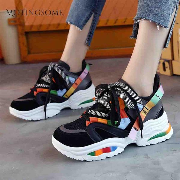 dress shoes fashion women platform chunky sneakers breathable colorful dad 3cm high increased ladies designer footwear 2021, Black
dress shoes fashion women platform chunky sneakers breathable colorful dad 3cm high increased ladies designer footwear 2021, Black
