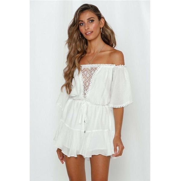 women's jumpsuits & rompers summer holiday playsuit one slash lace-up ladies beach style jumpsuit fashion high street plasuits s - xl, Black;white
women's jumpsuits & rompers summer holiday playsuit one slash lace-up ladies beach style jumpsuit fashion high street plasuits s - xl, Black;white