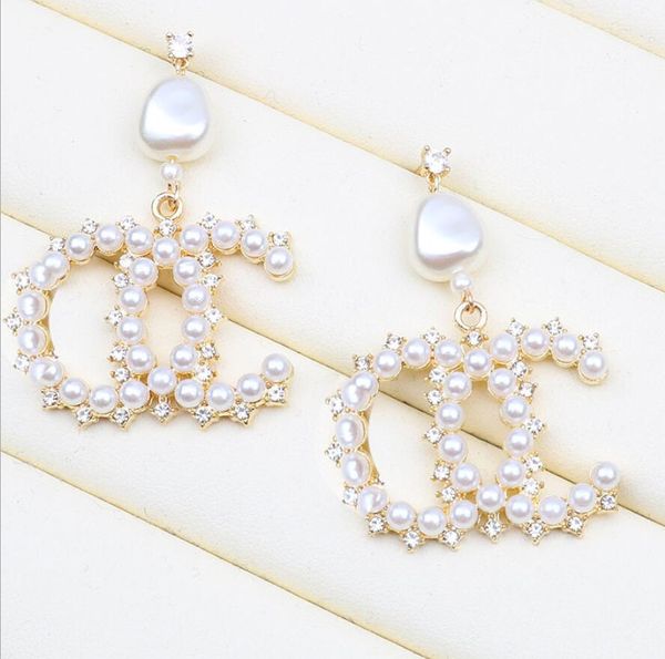 100style brand designer simple new women luxury crystal rhinestone metal gold double letter earrings for girls lovers jewelry wholesale, Silver
100style brand designer simple new women luxury crystal rhinestone metal gold double letter earrings for girls lovers jewelry wholesale, Silver