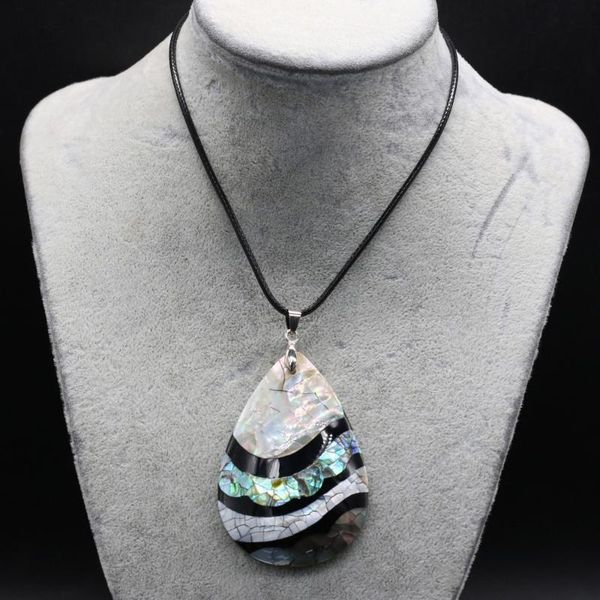 pendant necklaces -selling natural mother shell drop-shaped trendy necklace making diy jewelry accessories bracelet size 40x60mm gift, Silver
pendant necklaces -selling natural mother shell drop-shaped trendy necklace making diy jewelry accessories bracelet size 40x60mm gift, Silver