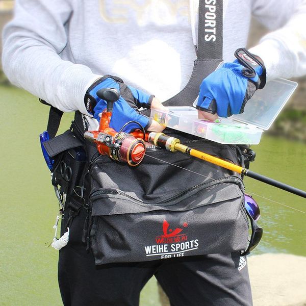 fishing accessories multifunctional tactical tackle bag men's waterproof shoulder crossbody waist pack travel sport camping multi-purpos
fishing accessories multifunctional tactical tackle bag men's waterproof shoulder crossbody waist pack travel sport camping multi-purpos